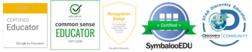 Badges Mrs. Fierro has earned. Badges Mrs. Fierro has earned.